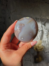 Load image into Gallery viewer, Amethyst &amp; orca agate palmstone

