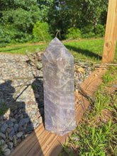 Load image into Gallery viewer, Blurple smoky statement rose quartz (over 24 pounds)
