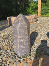 Load image into Gallery viewer, Blurple smoky statement rose quartz (over 24 pounds)
