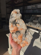 Load image into Gallery viewer, Zeolite freeform (apophyllite, stilbite, black druzy chalcedony)

