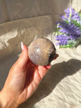 Load image into Gallery viewer, Grape agate sphere
