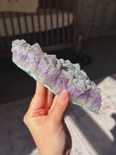 Load image into Gallery viewer, Sugar druzy amethyst cluster (rare from Brazil)
