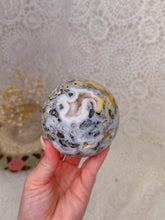 Load image into Gallery viewer, Ocean/sea jasper sphere
