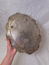 Load image into Gallery viewer, Antique silver tray
