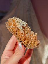 Load image into Gallery viewer, Needle quartz “sandwich” cluster
