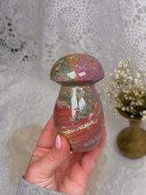 Load image into Gallery viewer, Ocean/sea jasper mushroom
