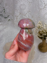 Load image into Gallery viewer, Ocean/sea jasper mushroom

