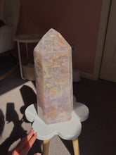 Load image into Gallery viewer, Blurple smoky statement rose quartz (over 24 pounds)
