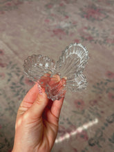 Load image into Gallery viewer, Vintage glass butterfly dish
