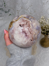 Load image into Gallery viewer, Pink amethyst sphere
