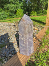 Load image into Gallery viewer, Blurple smoky statement rose quartz (over 24 pounds)
