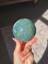 Load image into Gallery viewer, Moss agate sphere
