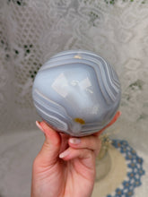 Load image into Gallery viewer, Orca agate sphere
