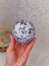 Load image into Gallery viewer, Ocean/sea jasper sphere
