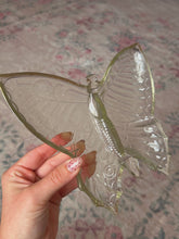 Load image into Gallery viewer, Vintage Glass butterfly dish
