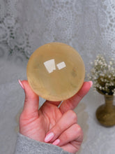 Load image into Gallery viewer, Honey calcite sphere
