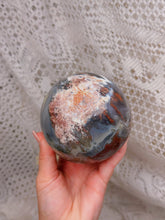 Load image into Gallery viewer, Orca agate sphere
