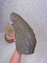 Load image into Gallery viewer, Zeolite freeform (apophyllite, stilbite, black druzy chalcedony)
