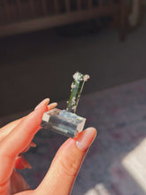 Load image into Gallery viewer, Top quality green tourmaline with lepidolite
