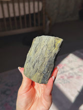 Load image into Gallery viewer, Perminalized wood with chalcopyrite (sheds easily)

