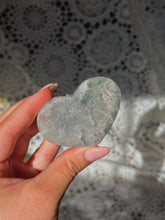 Load image into Gallery viewer, Druzy amethyst heart *with rare formations*
