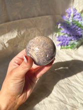 Load image into Gallery viewer, Grape agate sphere
