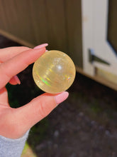 Load image into Gallery viewer, Honey calcite sphere
