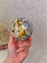 Load image into Gallery viewer, Ocean/sea jasper sphere
