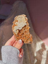 Load image into Gallery viewer, Needle quartz “sandwich” cluster
