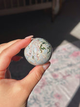 Load image into Gallery viewer, Cosmic/sea jasper sphere
