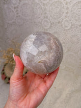Load image into Gallery viewer, Flower agate sphere
