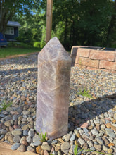 Load image into Gallery viewer, Blurple smoky statement rose quartz (over 24 pounds)
