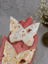 Load image into Gallery viewer, Crazy lace agate butterfly (you pick)
