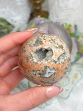 Load image into Gallery viewer, Veinless ocean jasper sphere
