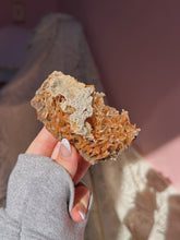 Load image into Gallery viewer, Needle quartz “sandwich” cluster
