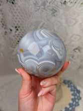 Load image into Gallery viewer, Orca agate sphere
