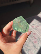 Load image into Gallery viewer, Fluorite freeform (filled with rainbows)
