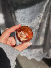 Load image into Gallery viewer, Carnelian sphere

