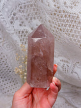 Load image into Gallery viewer, Rose quartz tower
