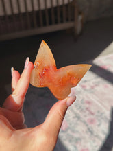 Load image into Gallery viewer, Carnelian butterfly
