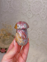 Load image into Gallery viewer, Ocean/sea jasper mushroom

