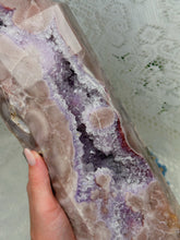 Load image into Gallery viewer, Pink amethyst tower
