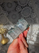 Load image into Gallery viewer, Druzy amethyst heart *with rare formations*
