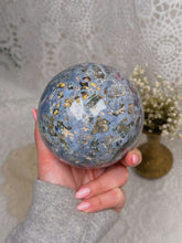 Load image into Gallery viewer, Ocean/sea jasper sphere
