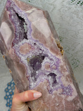 Load image into Gallery viewer, Pink amethyst tower
