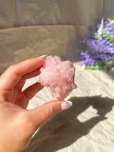 Load image into Gallery viewer, Pink halite cluster
