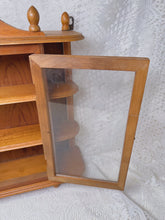 Load image into Gallery viewer, Antique wooden/glass display case
