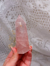 Load image into Gallery viewer, Rose quartz tower
