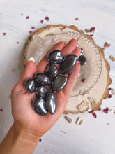 Load image into Gallery viewer, Hematite tumbles (set of 2)
