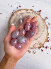 Load image into Gallery viewer, Rose quartz tumbles (set of 2)
